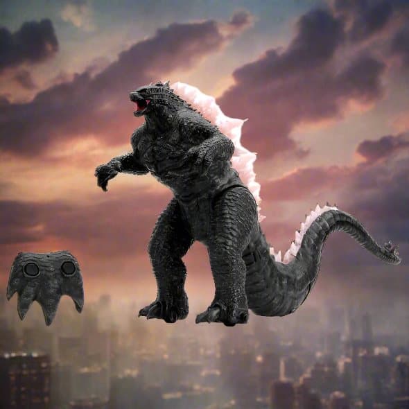 Monsterverse Godzilla x Kong: Remote Control 1:12 Heat-Ray Breath ...