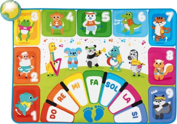Chicco 00011855000000, Babylekmatta, Låter, Multifärg