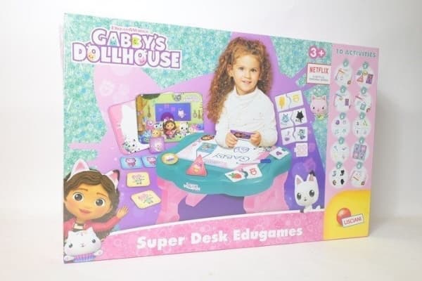 Lisciani Skrivebord med spill - Gabi's Cat House