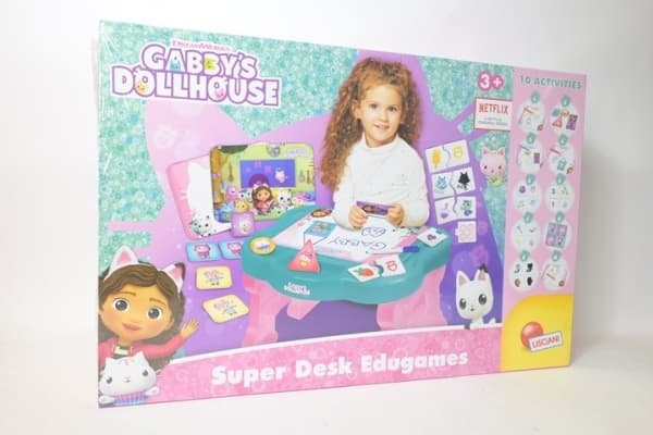 Lisciani Skrivebord med spill - Gabi's Cat House