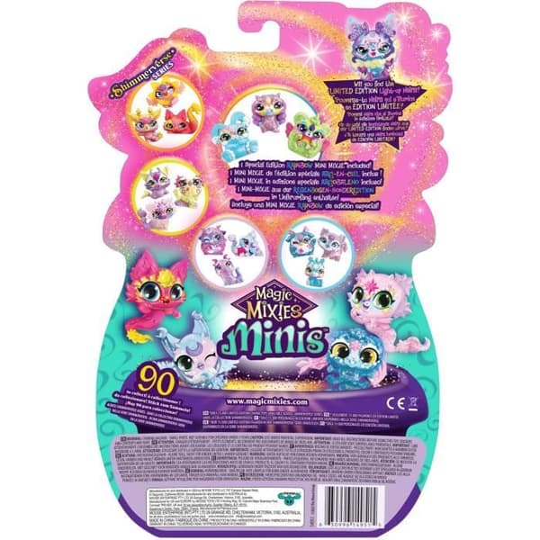 Pack 9 minifigurer - MAGIC MIXIES - Mini samlarvarelser, kittel och ingredienser ingår