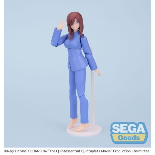 Figur - SEGA - Miku Nakano - Ledad - 15 cm - Officiell licens