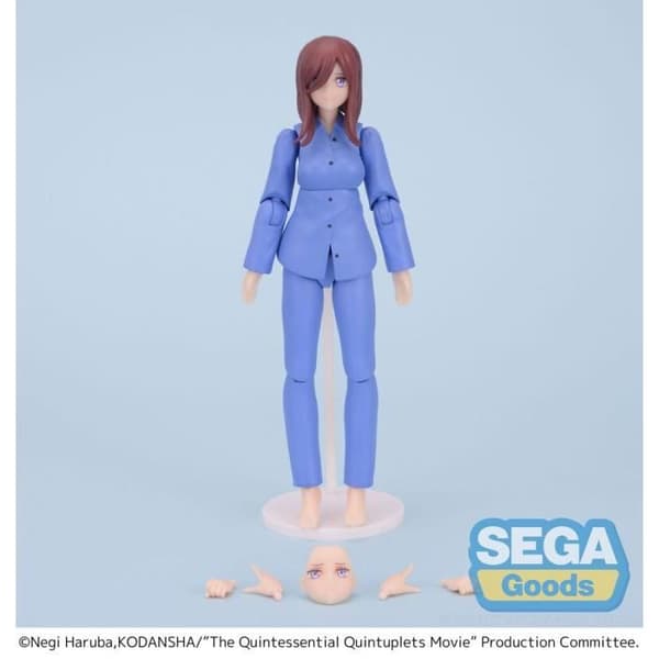 Figur - SEGA - Miku Nakano - Ledad - 15 cm - Officiell licens