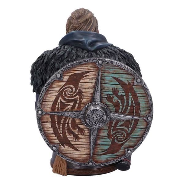 Figurin - NEMESIS NOW - ASSASSIN'S CREED VALHALLA BUST EIVOR 32 CM - Handmålad - Resin - Vit