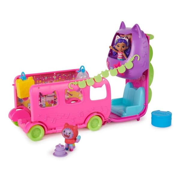 Toy - Spin Master - GABBY'S DOLLHOUSE SPRINKLE PARTY BUS 6068015 - Inomhus - Barn - Blandat