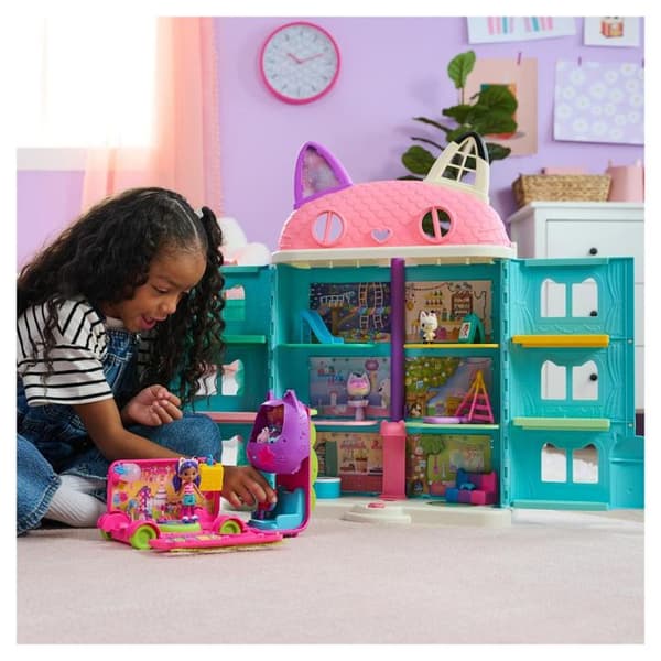 Toy - Spin Master - GABBY'S DOLLHOUSE SPRINKLE PARTY BUS 6068015 - Inomhus - Barn - Blandat