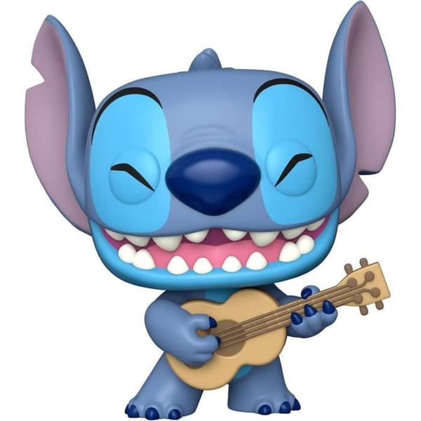 Statyett - FUNKO - LILO OCH STITCH JUMBO POPSPEL SUPERSTORLEK VINYL FIGURINSÖM W-UKE