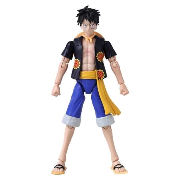 Anime Heroes figur - Bandai - One Piece - Luffy (Dressrosa) - 17 cm