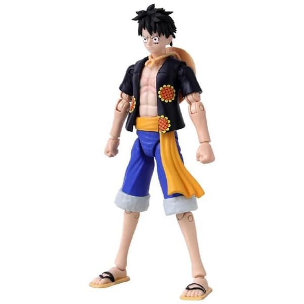 Anime Heroes figur - Bandai - One Piece - Luffy (Dressrosa) - 17 cm