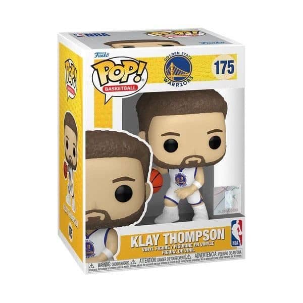 Figurin - FUNKO - NBA LEGENDS POP SPORTS WARRIORS - KLAY THOMPSON - 9 cm