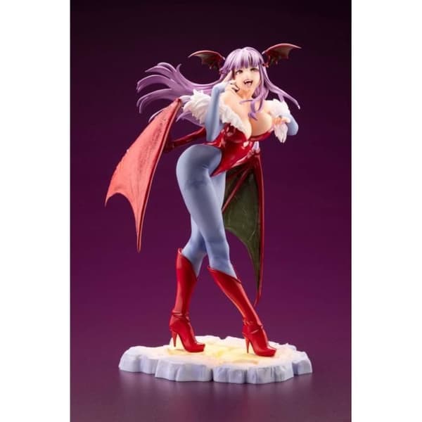 PVC-statyett 1/7 Morrigan - KOTOBUKIYA - Bishoujo - Svart - från 15 år och uppåt