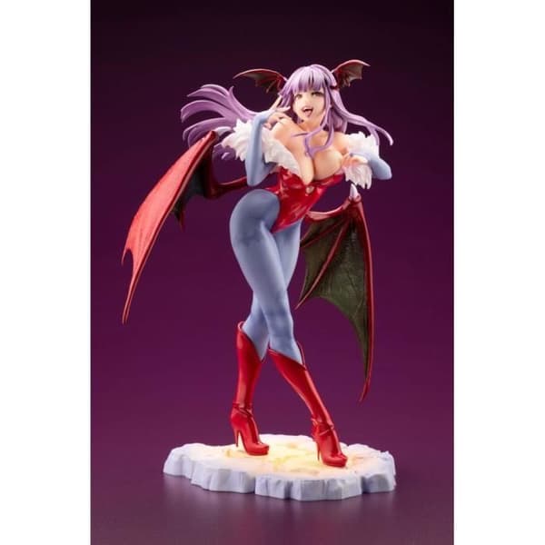 PVC-statyett 1/7 Morrigan - KOTOBUKIYA - Bishoujo - Svart - från 15 år och uppåt