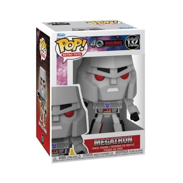 Megatron Vinylfigur - FUNKO - Retroserie - Pop! - 9 cm