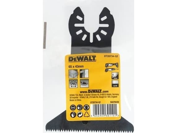 Dewalt SAGBLAD FOR MULTI-GRIDER 43*65MM (1 STK)