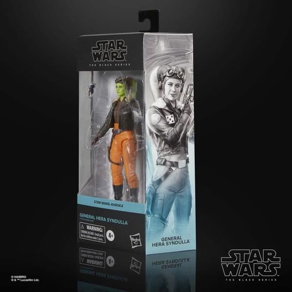 Statyett - HASBRO - General Hera Syndulla - Star Wars - Svart - Interiör - Blandat