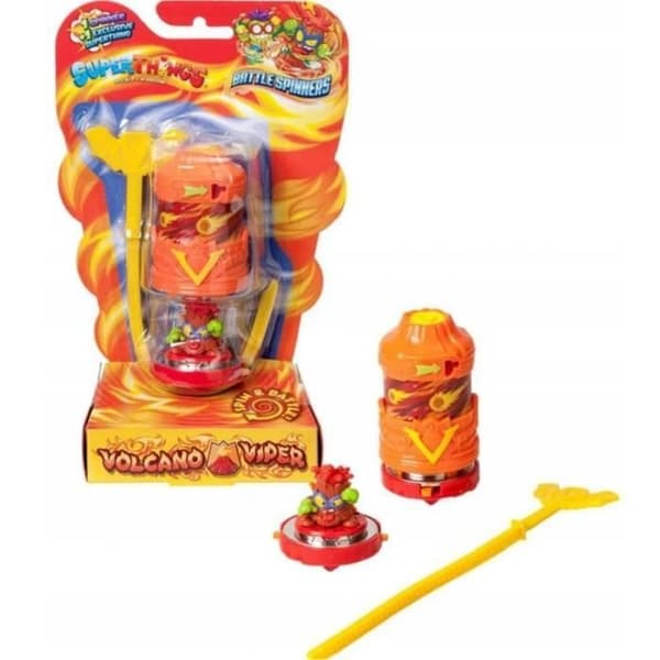 SuperThings Battle Spinners med exklusiv figur - vinn en episk strid