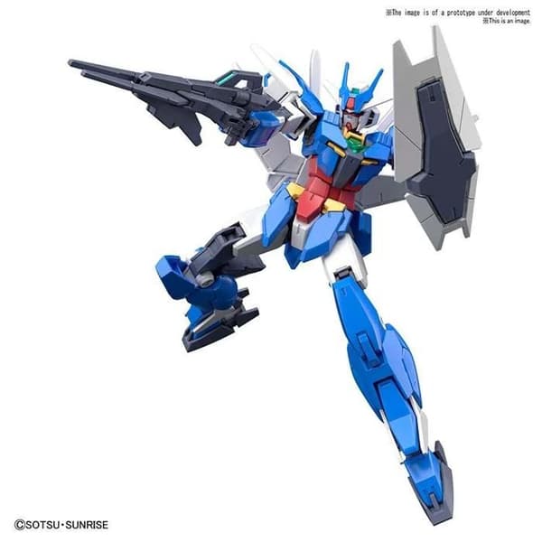 Bandai HG Gundam Build Divers Re:RISE 01 Earthree Gundam 1/144 Skala Kit