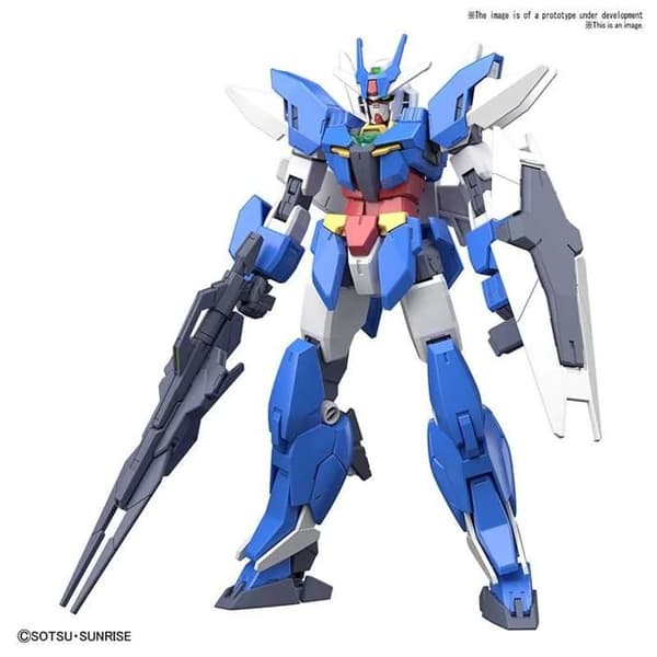 Bandai HG Gundam Build Divers Re:RISE 01 Earthree Gundam 1/144 Skala Kit