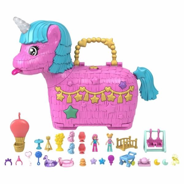 Playset Polly Pocket Enhörning