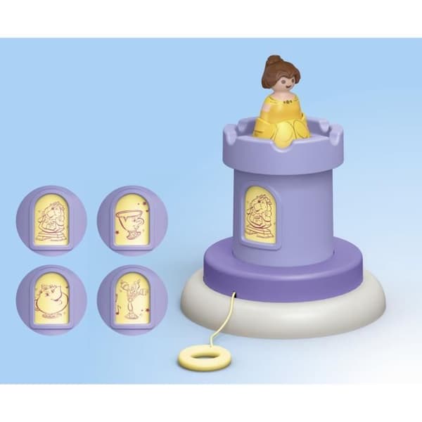 PLAYMOBIL Junior 71458 Belle, Torn med musik, Disney, Från 12 månader