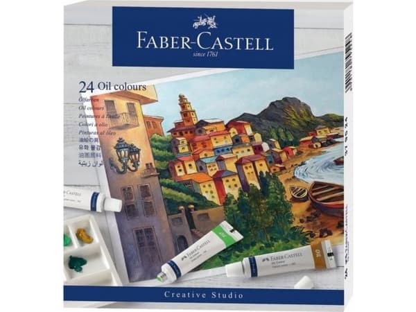 Faber-Castell Oil maler Faber-Castell Creative Studio 24 farger