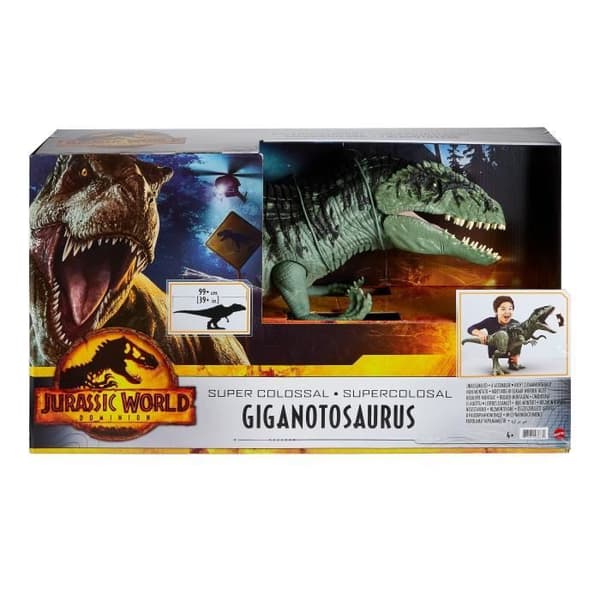 Jurassic World dinosauriefigur - Giant Dino Super Colossal 98cm - MATTEL