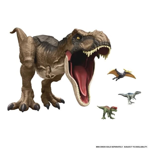 Dinosauriefigur - MATTEL - Jurassic World T-Rex Super Colossal - 60cm - Från 4 år