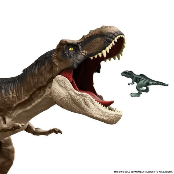 Dinosauriefigur - MATTEL - Jurassic World T-Rex Super Colossal - 60cm - Från 4 år