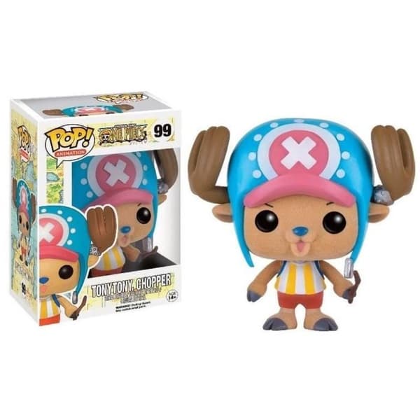 Figurine - FUNKO - Tony Tony Chopper - One Piece - 10 cm - Exklusiv flockad
