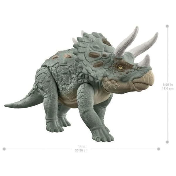 Jurassic World-Giant Triceratops-Large Art Action Figur HTK79