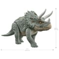 Miniatyrbild 8 av 8: Jurassic World-Giant Triceratops-Large Art Action Figur HTK79