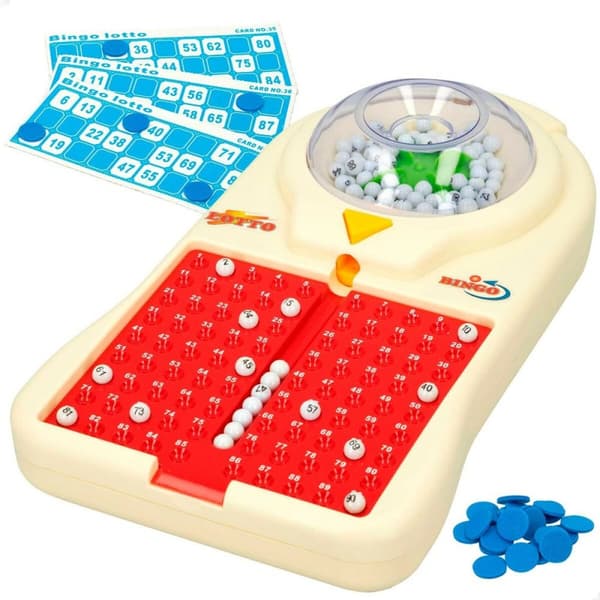 Automatisk Bingo Colorbaby Pap Plastik (6 enheder)