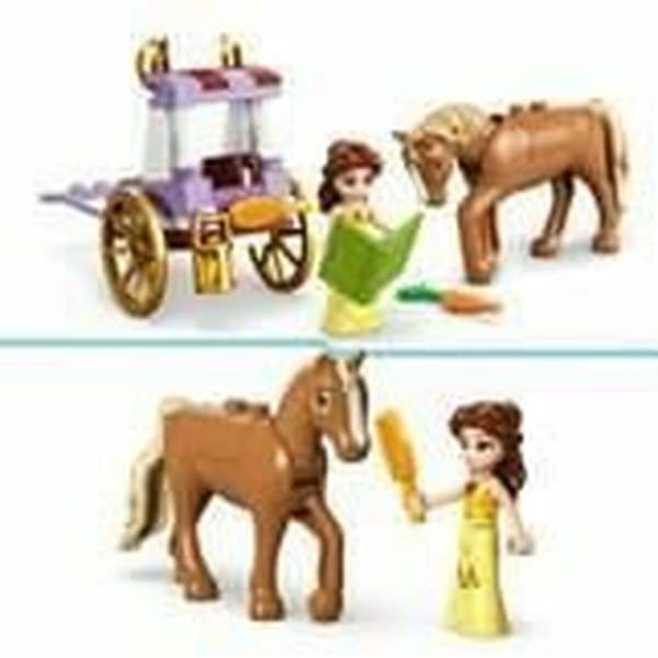 Byggsats Lego 43233 Bella's Fairy Tale Rickshaw Vit Multicolour