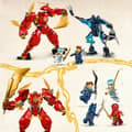 Miniatyrbild 3 av 6: Playset Lego 71808 Kai Fire Elemental Mecca - ToyPro