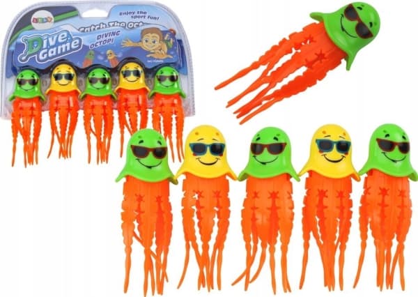 LeanToys Manet Dykkerbadeleker 6 stk