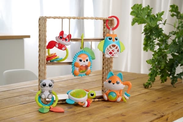 Chicco Owl Rattle, Gutt/Jente, 3 måned(er), Flerfarget