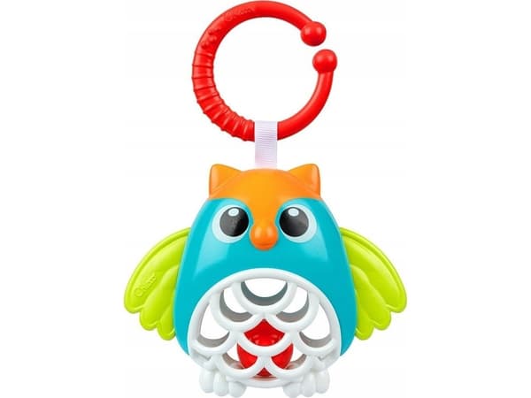 Chicco Owl Rattle, Gutt/Jente, 3 måned(er), Flerfarget