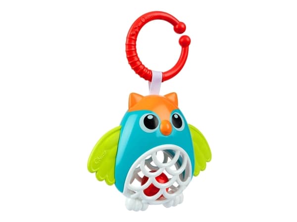 Chicco Owl Rattle, Gutt/Jente, 3 måned(er), Flerfarget