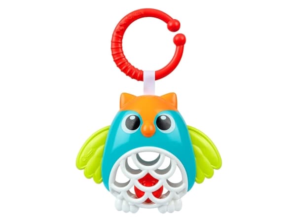 Chicco Owl Rattle, Gutt/Jente, 3 måned(er), Flerfarget