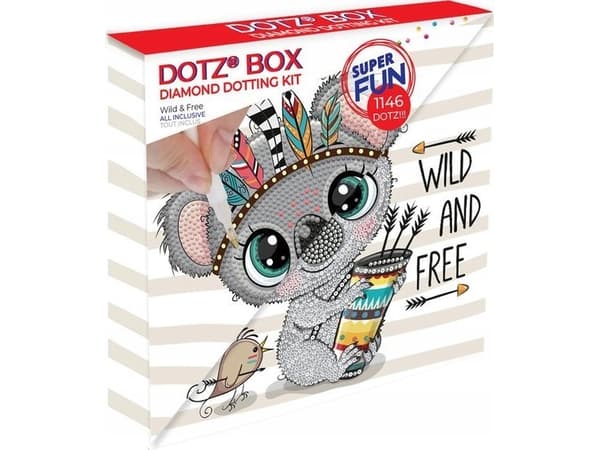 Diamond Dotz DBX.026, Diamantmålningskit för barn, Multifärg