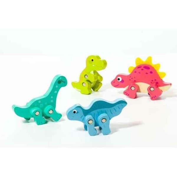 Sæt Dinosaurer Moltó 21295 4 Dele