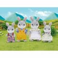 Miniatyrbillede 3 af 3: Sæt med dukker Sylvanian Families Family Gray Rabbit