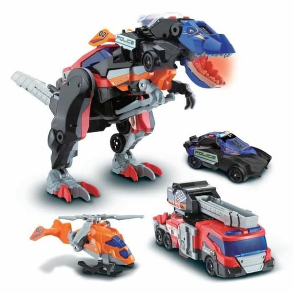 Super robot der kan ændres Vtech Switch & Go Dinos Combo: Dinosaur