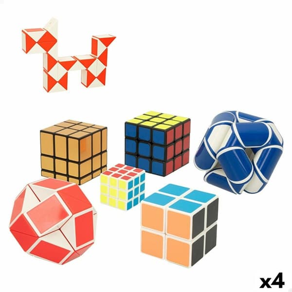 Rubiks terning Colorbaby Smart Theory 6 Dele
