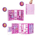 Miniatyrbillede 2 af 2: Dukke Barbie Skab