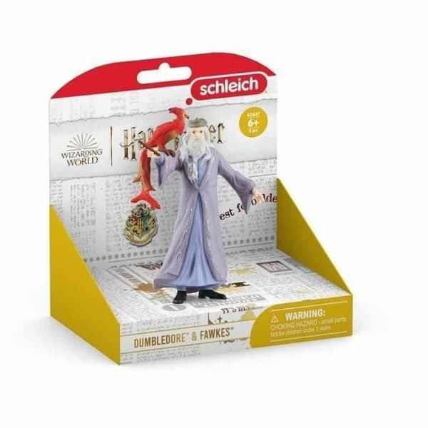 Papp Schleich Albus Dumbledore & Fawkes