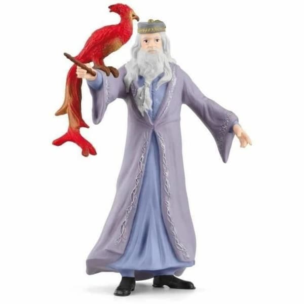 Papp Schleich Albus Dumbledore & Fawkes