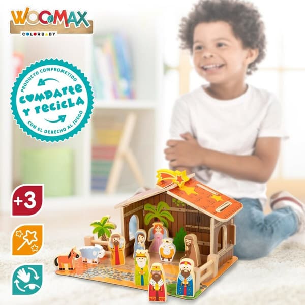 Julekrybbe Woomax 20 Deler 29,5 x 16,5 x 22 cm (6 enheter)