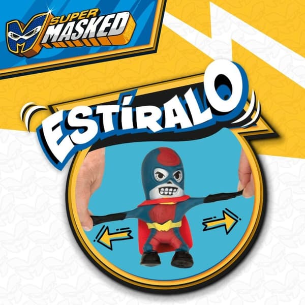 Papp Eolo Super Masked Pepper Man 14 x 15,5 x 5,5 cm Elastisk (12 enheter)