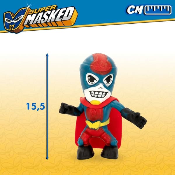 Papp Eolo Super Masked Pepper Man 14 x 15,5 x 5,5 cm Elastisk (12 enheter)